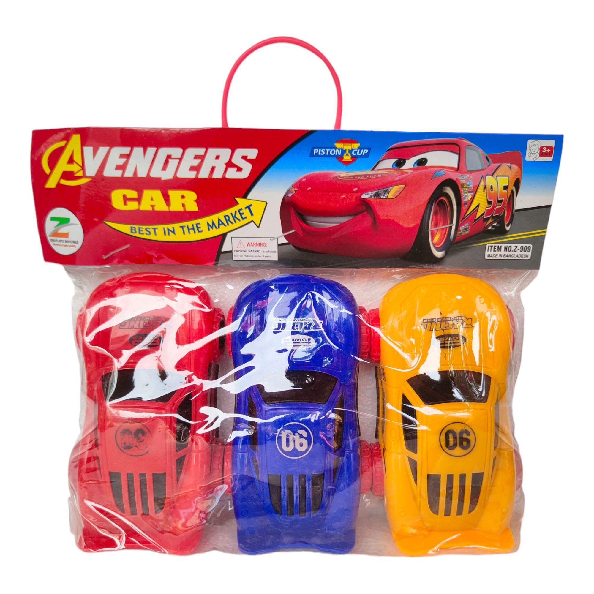 Buy Avengers Pull Back Toy Car Set (3 Pcs) in Bangladesh