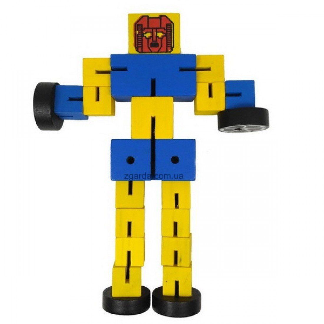 Buy Wooden Transformation Robot Building Blocks Toy in Bangladesh