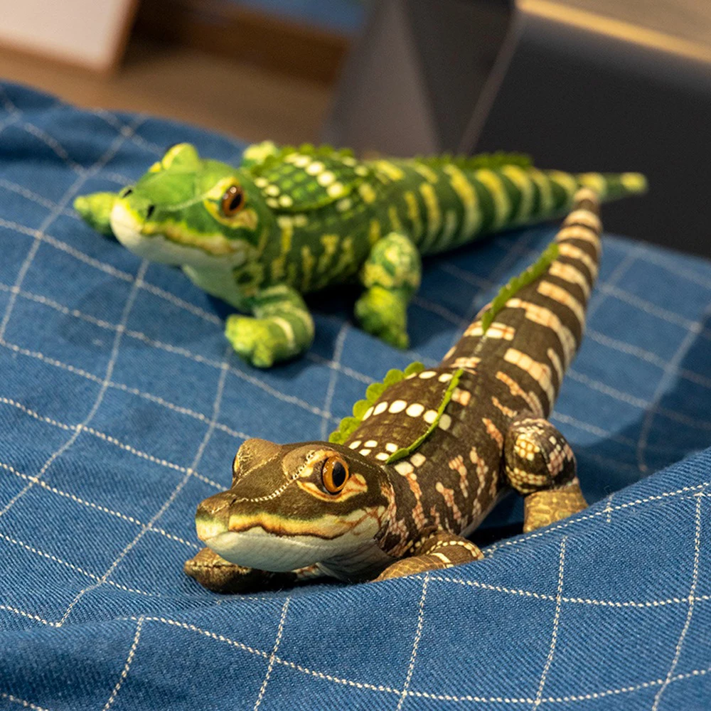 Buy 18 Inch Realistic Wildlife Crocodile Plush Toy in Bangladesh