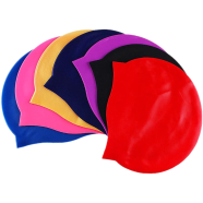 Buy Silicone Swimming Cap - 1 Pcs (Multicolor) in Bangladesh