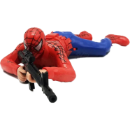 Buy Spiderman Crawling Holding Gun Action Toy with Lights and Sound in Bangladesh