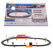 Buy Battery Operated Big Size Simulation Bullet Train Set - 39 Pieces in Bangladesh