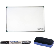 Buy Optimus White Board 12x18 Inch Set with Marker and Duster in Bangladesh