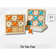Buy Wooden Tic Tac Toe Board Game (Large) in Bangladesh