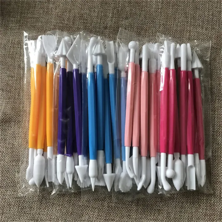 Buy GAOCHAN 8pcs Plastic Polymer Clay Tools Set for Kids in Bangladesh