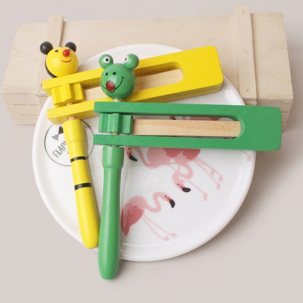 Buy Noise maker wooden colorful rattle Traditions Classic Toy in Bangladesh