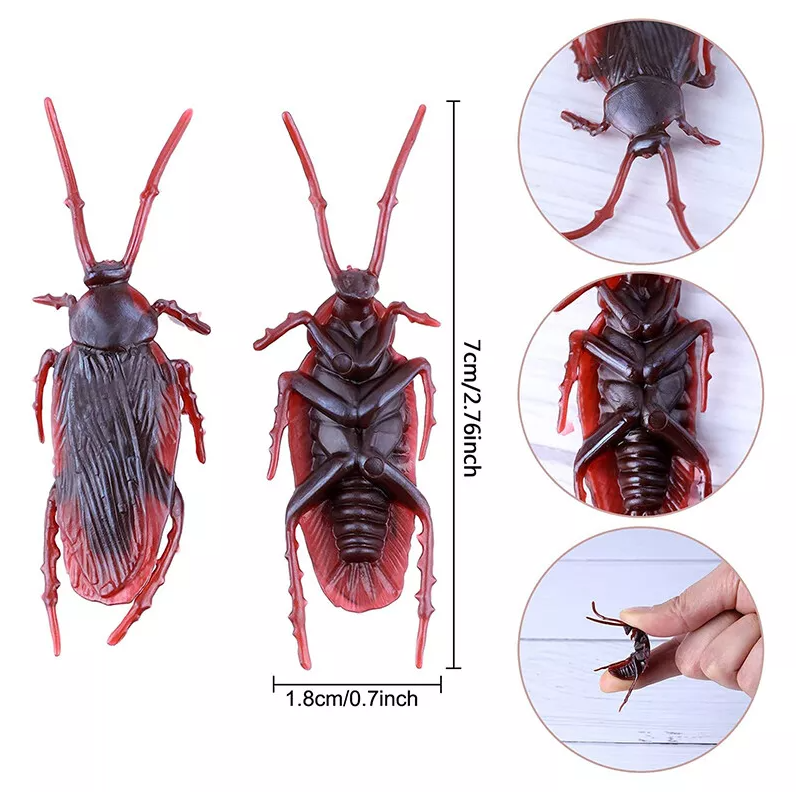 Buy Pack of 3 Funny Artificial Insects Prank Toy in Bangladesh