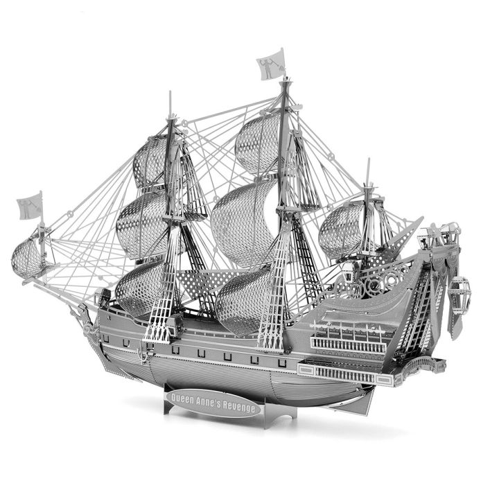 Buy Queen Anne's Revenge 3D Metal Puzzle Ship Model Kit in Bangladesh