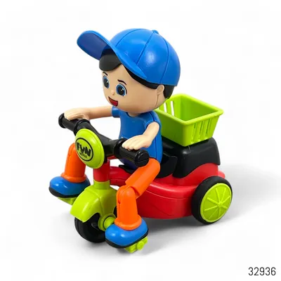 Buy Bicycle Rider Toy with Basket in Bangladesh