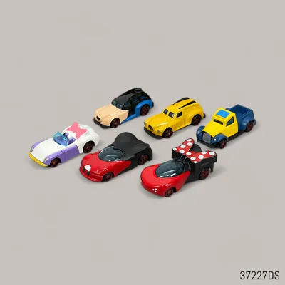 Buy Hot Wheels Pull-Back Die Cast Disney Vehicle Set (6 Pieces) in Bangladesh