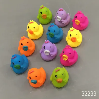 Buy Squeeze Me Squeaky Bath Toys Color Ducklings, 12pcs in Bangladesh