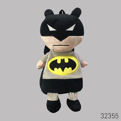 Buy Kids Cute Plush Cartoon Backpack - Batman in Bangladesh